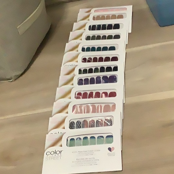 Color Street Skincare Color Street 2 Piece Bundle Of Nail Polish